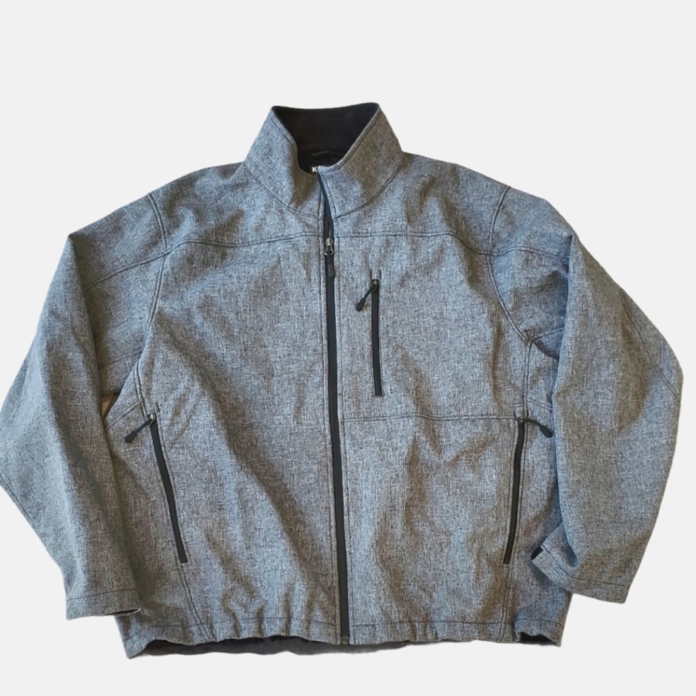 Kirkland Signature Grey Full Zip Jacket